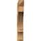 Ekena Millwork Balboa Arts & Crafts Rough Sawn Outlooker, Western Red Cedar, 8"W x 48"D x 48"H OUT08X48X48BOA03RWR - alternate 2